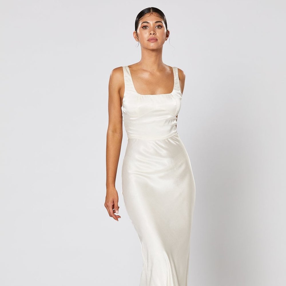 Unworn - Winona AMORE DRESS PEARL (small)